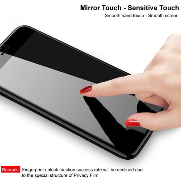 Защитное стекло IMAK Privacy 9H Protect для Samsung Galaxy S23 FE - Black: фото 6 из 10