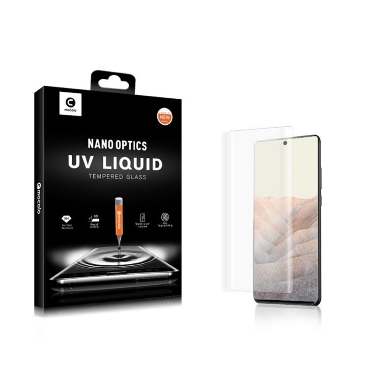 Захисне скло MOCOLO 3D Curved UV Glass для Google Pixel 6 Pro (с лампой UV): фото 8 з 8