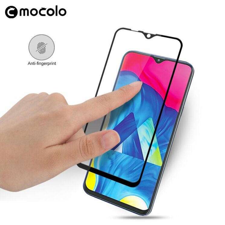 Захисне скло MOCOLO 3D Silk Print для Samsung Galaxy M20 (M205) - Black: фото 8 з 13