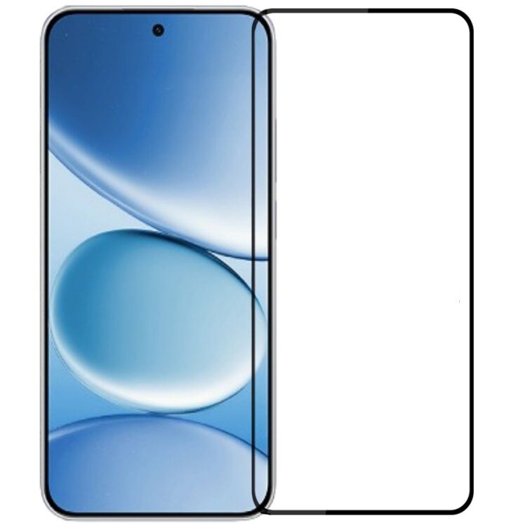 Защитное стекло MOFI Full Glue Protect для Xiaomi Redmi Note 15 Pro 5G - Black: фото 1 з 9