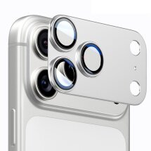 Захисне скло на камеру ENKAY Camera Style для iPhone 18 Pro - Silver: фото 1 з 6