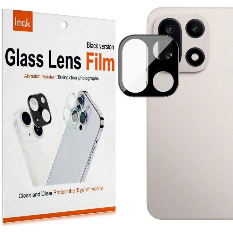 Защитное стекло на камеру IMAK Black Glass Lens для OnePlus 15 - Black: фото 2 из 8