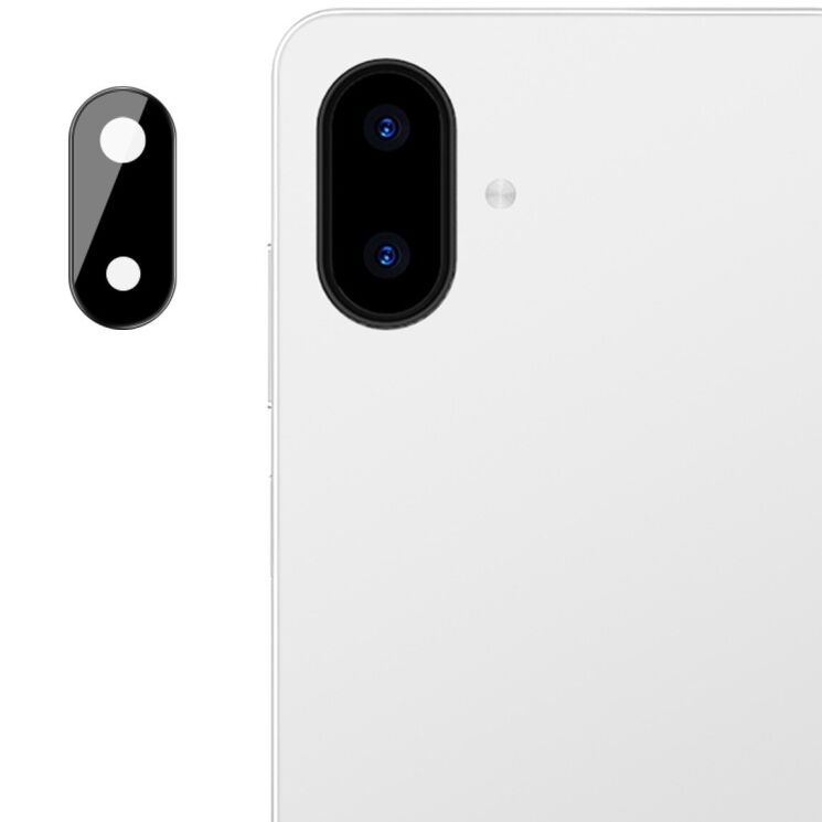 Захисне скло на камеру IMAK Black Glass Lens для Samsung Galaxy A07 (A075) - Black: фото 1 з 7