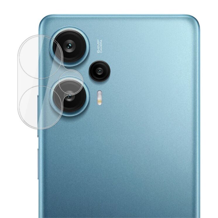 Защитное стекло на камеру IMAK Integrated Lens Protector для Xiaomi Poco F5 / Redmi Note 12 Turbo: фото 1 из 12