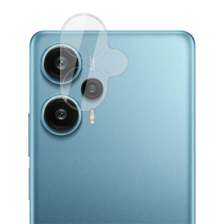 Защитное стекло на камеру IMAK Integrated Lens Protector для Xiaomi Poco F5 / Redmi Note 12 Turbo: фото 3 из 12