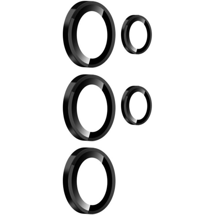 Защитное стекло на камеру RURIHAI Lens Protector для Samsung Galaxy S26 Ultra (S948) - Black: фото 3 из 6