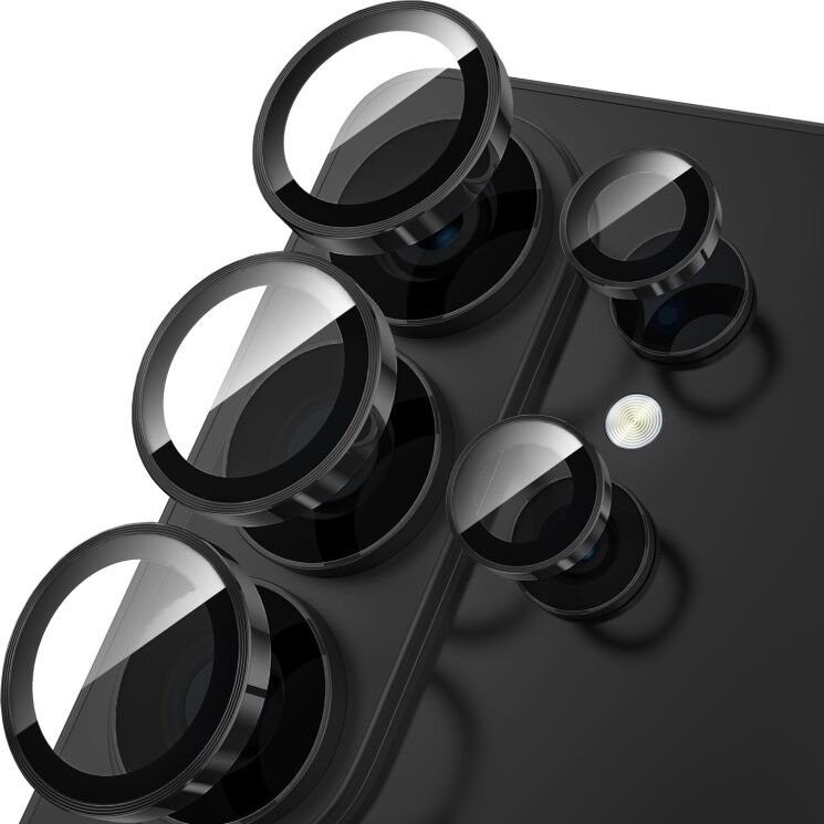 Защитное стекло на камеру RURIHAI Lens Protector для Samsung Galaxy S26 Ultra (S948) - Black: фото 1 из 6