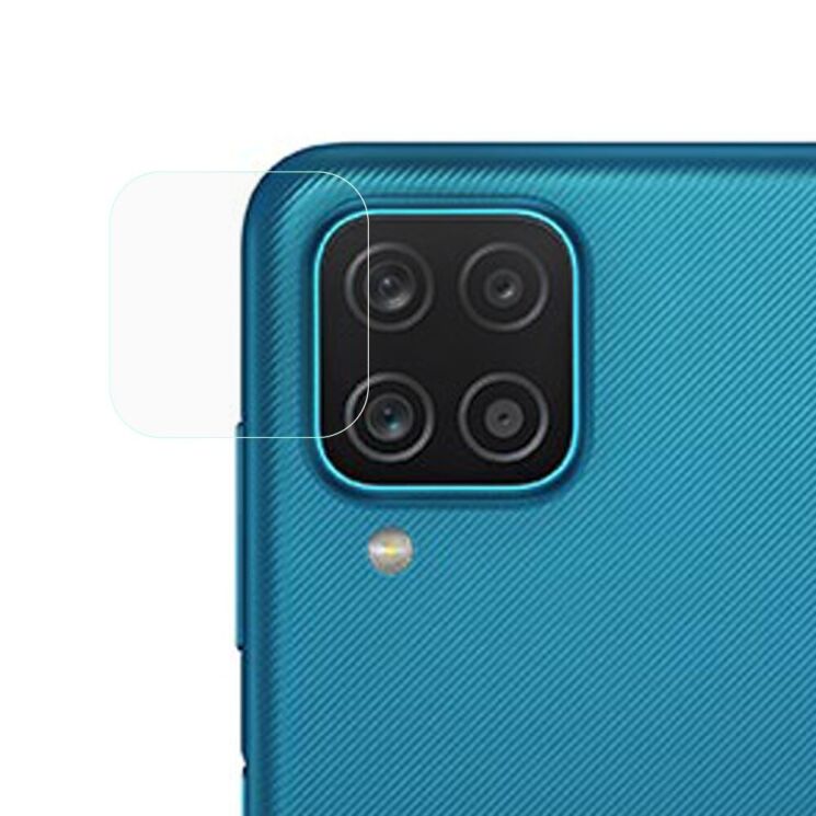 Защитное стекло на заднюю камеру Deexe Lens Protector для Samsung Galaxy A12 (A125): фото 1 из 6