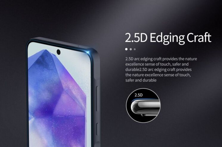 Защитное стекло NILLKIN Amazing H+ Pro для Samsung Galaxy A55 (A556) - Transparent: фото 8 из 19
