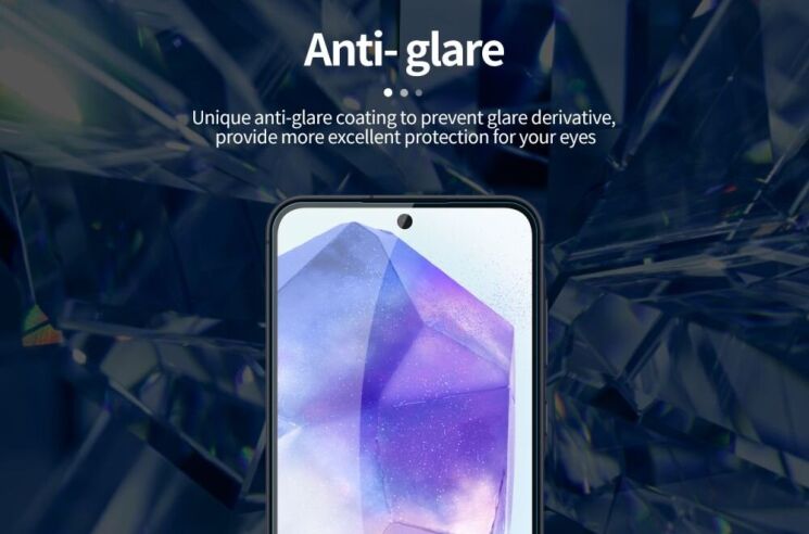 Защитное стекло NILLKIN Amazing H+ Pro для Samsung Galaxy A55 (A556) - Transparent: фото 13 из 19