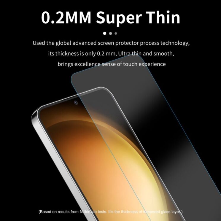 Защитное стекло NILLKIN Amazing H+ Pro для Samsung Galaxy S24 - Transparent: фото 6 из 19
