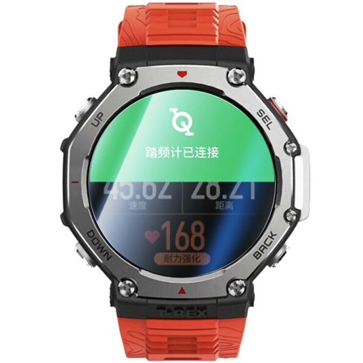 Защитное стекло RURIHAI Install Clear для Xiaomi Amazfit T-ReX 3: фото 2 из 5