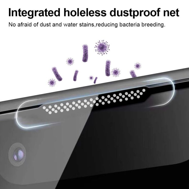 Захисне скло YONGPOLY Full Glue для Apple iPhone 16 Plus - Black: фото 5 з 8