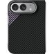 Защитный чехол ABEEL Carbon Fiber Case для iPhone Duo - Black / Purple (435042BV). Фото 2 из 7