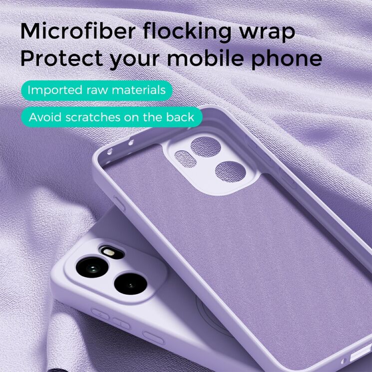 Захисний чохол ABEEL Lyra Skin with MagSafe для OnePlus 15R / Ace 6 / Ace 6T - Purple (408055V) Захисний чохол ABEEL Lyra Skin with MagSafe для OnePlus 15R / Ace 6 / Ace 6T - Purple: фото 3 з 7