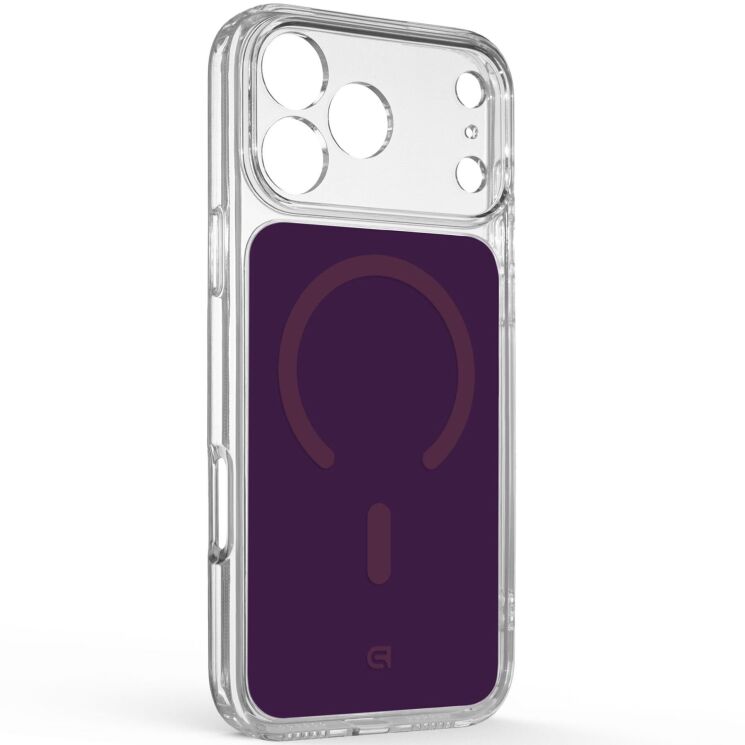 Защитный чехол ArmorStandart Clear Hybrid MagCase для iPhone 18 Pro Max / 17 Pro Max - Dark Cherry (423917WR) Защитный чехол ArmorStandart Clear Hybrid MagCase для iPhone 18 Pro Max / 17 Pro Max - Dark Cherry: фото 2 из 3
