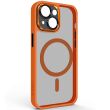 Защитный чехол ArmorStandart Unit MagSafe SE для Apple iPhone 15 - Orange (371528O)