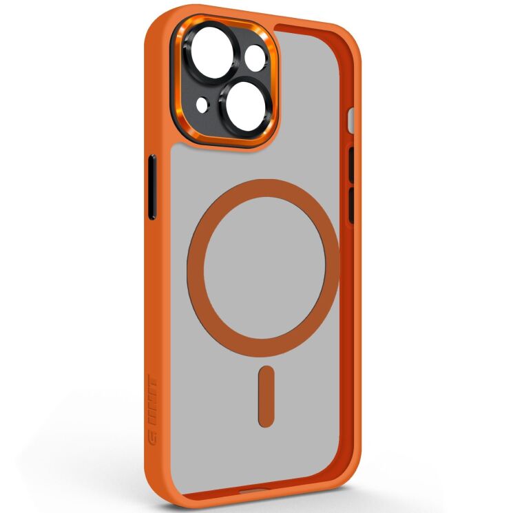 Защитный чехол ArmorStandart Unit MagSafe SE для Apple iPhone 15 - Orange: фото 1 из 2