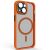 Защитный чехол ArmorStandart Unit MagSafe SE для Apple iPhone 15 - Orange: фото 1 из 2