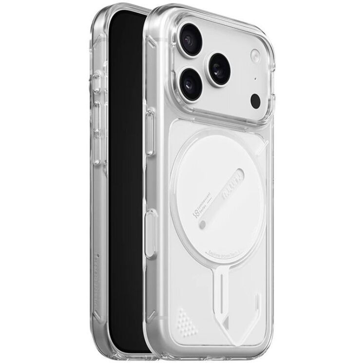 Захисний чохол AULUMU Ghost Lumen (with MagSafe) для iPhone 18 Pro / 17 Pro - Transparent: фото 1 з 8