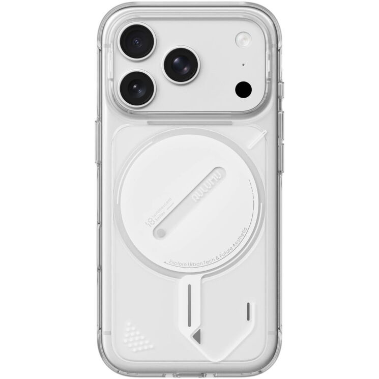 Захисний чохол AULUMU Ghost Lumen (with MagSafe) для iPhone 18 Pro / 17 Pro - Transparent: фото 2 з 8