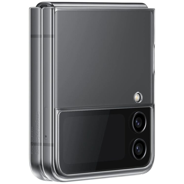 Захисний чохол Clear Slim Cover для Samsung Galaxy Flip 4 (EF-QF721CTEGUA) - Transparency: фото 2 з 7