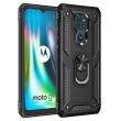 Захисний чохол Deexe Armor Case для Motorola Moto G9 Play / Moto E7 Plus - Black (250336B)