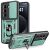 Защитный чехол Deexe Armor Shield для Infinix Hot 50 Pro - Green: фото 1 из 8