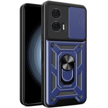 Защитный чехол Deexe Armor Shield для Motorola Edge 50 Fusion - Blue: фото 1 из 7