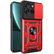 Защитный чехол Deexe Armor Shield для Motorola Edge 50 Neo - Red (367114R)
