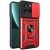Защитный чехол Deexe Armor Shield для Motorola Edge 50 Neo - Red: фото 1 из 10