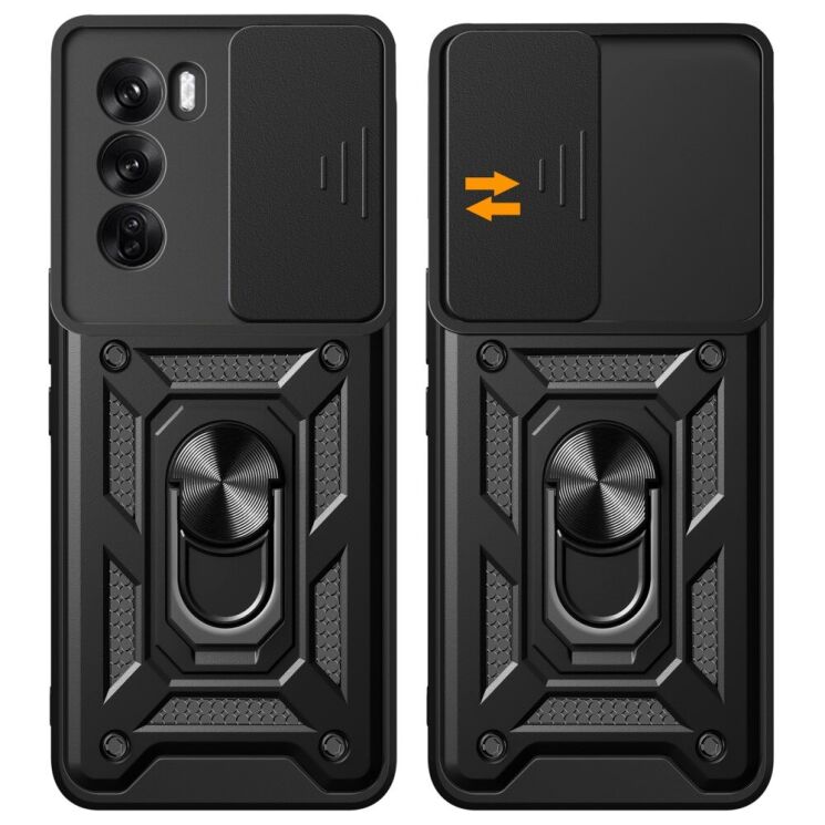 Защитный чехол Deexe Armor Shield для OPPO Reno 12 Pro - Green: фото 2 из 9