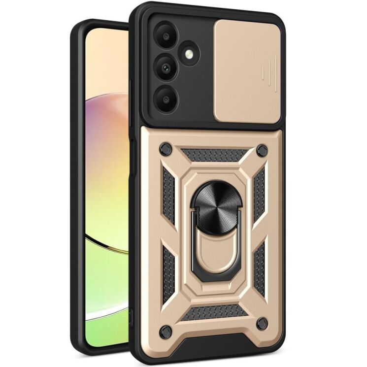Защитный чехол Deexe Armor Shield для Samsung Galaxy A15 (A155) - Gold: фото 1 из 7