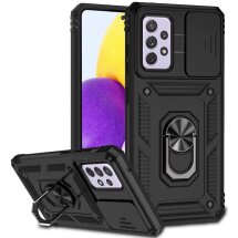 Защитный чехол Deexe Armor Shield для Samsung Galaxy A52 (A525) / A52s (A528) - Black: фото 1 из 8