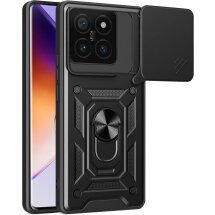Защитный чехол Deexe Armor Shield для Xiaomi 14T - Black: фото 1 из 7