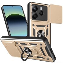 Защитный чехол Deexe Armor Shield для Xiaomi Redmi Note 14 4G - Gold: фото 1 из 9
