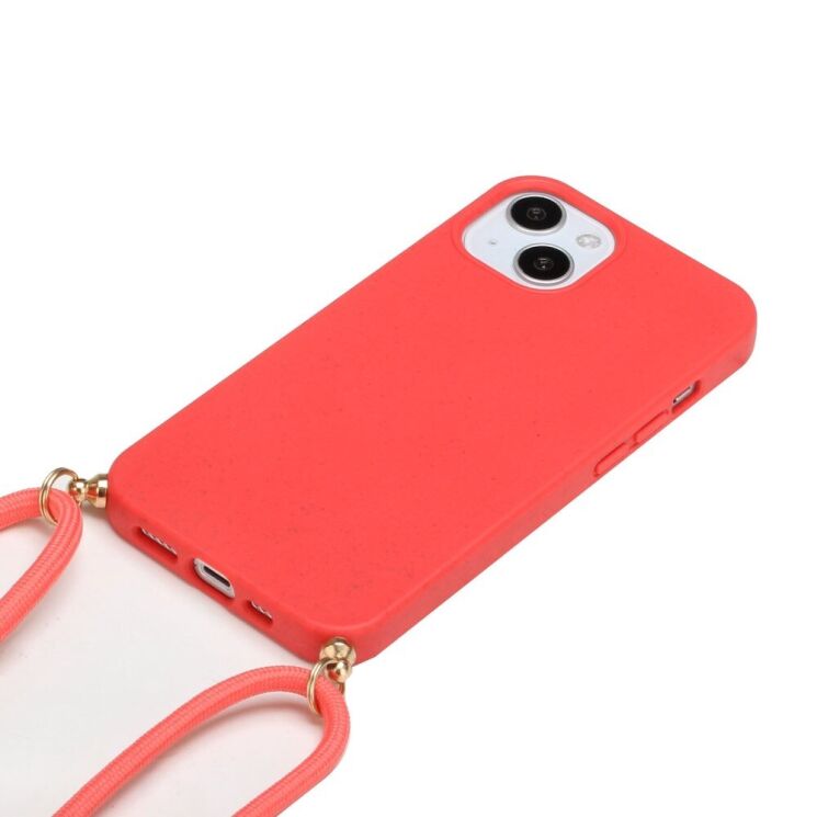Защитный чехол Deexe Astra Case для Apple iPhone 14 - Red: фото 2 из 4