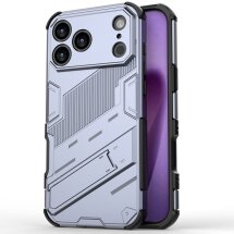 Захисний чохол Deexe Bibercas для Apple iPhone 17 Pro - Grey: фото 1 з 6