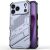 Захисний чохол Deexe Bibercas для Apple iPhone 17 Pro - Grey: фото 1 з 6