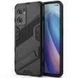 Защитный чехол Deexe Bibercas для OPPO Find X5 Lite / Reno 7 5G - Black (306951B)