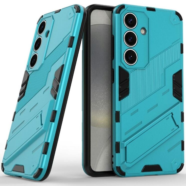 Защитный чехол Deexe Bibercas для Samsung Galaxy A36 (A366) - Baby Blue: фото 1 из 7