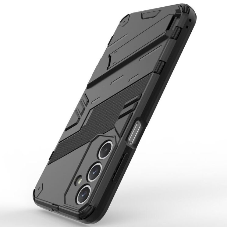 Захисний чохол Deexe Bibercas для Samsung Galaxy M35 (M356) - Black: фото 3 з 6