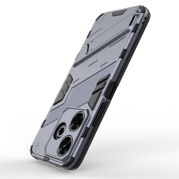 Защитный чехол Deexe Bibercas для Xiaomi Redmi 13 - Dark Blue: фото 4 из 6