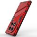 Защитный чехол Deexe Bibercas для Xiaomi Redmi Note 14 Pro - Red (379105R). Фото 3 из 6