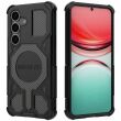 Захисний чохол Deexe Bibercas J-16 Series для Samsung Galaxy S25 (S931) - Black (375368B)