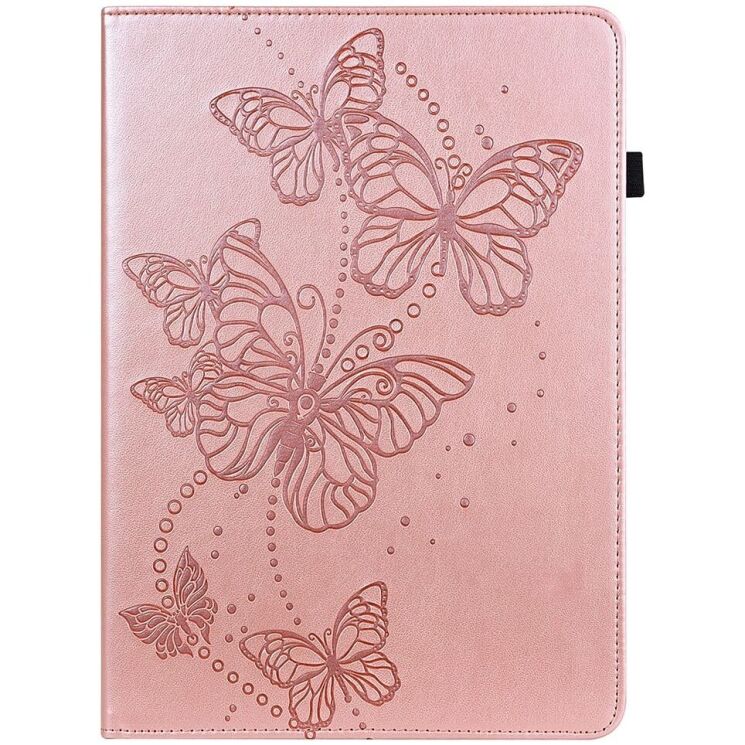 Защитный чехол Deexe Butterfly для Samsung Galaxy Tab A9 Plus (X210/216) - Rose Gold: фото 3 из 9