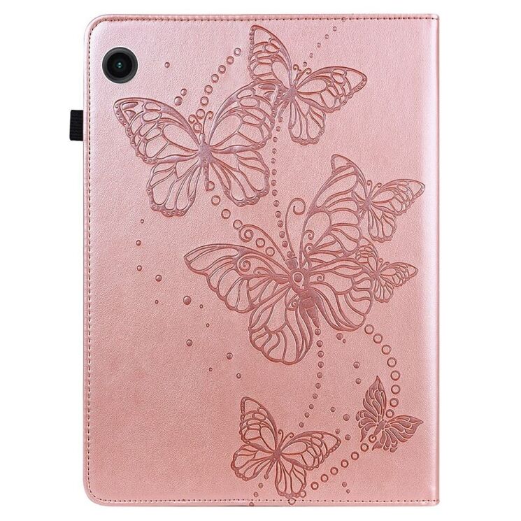 Защитный чехол Deexe Butterfly для Samsung Galaxy Tab A9 Plus (X210/216) - Rose Gold: фото 4 из 9