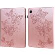 Защитный чехол Deexe Butterfly для Samsung Galaxy Tab A9 Plus (X210/216) - Rose Gold (339214RG)