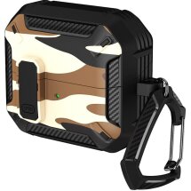 Защитный чехол Deexe Camouflage Case для Samsung Galaxy Buds 3 / Buds 3 Pro - Brown: фото 1 из 11
