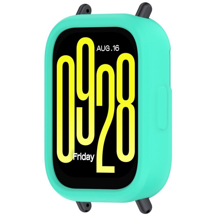 Защитный чехол Deexe Color Frame для Xiaomi Redmi Watch 5 Active - Teal: фото 2 из 8